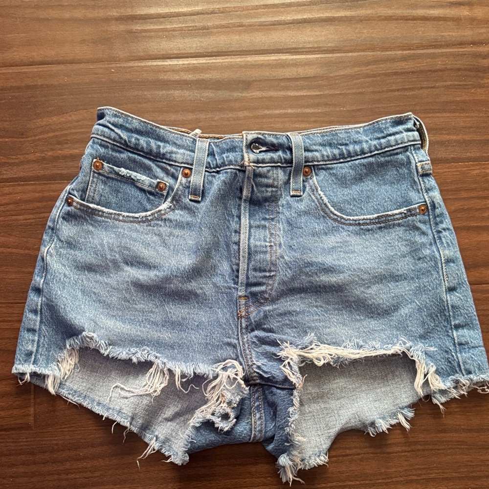 Levi 501 denim shorts